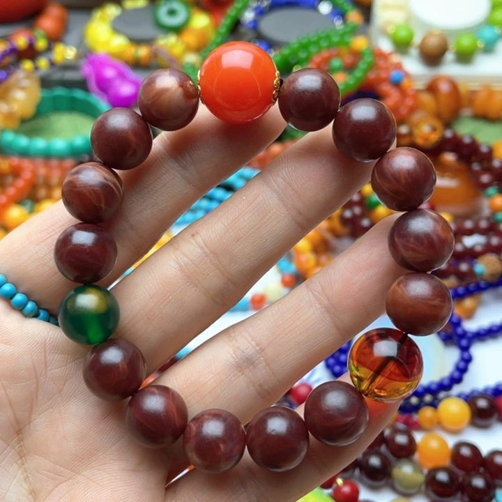 树脂制品8号设计款手串