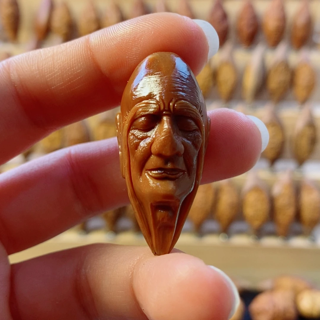 橄榄核手串/手链长眉罗汉