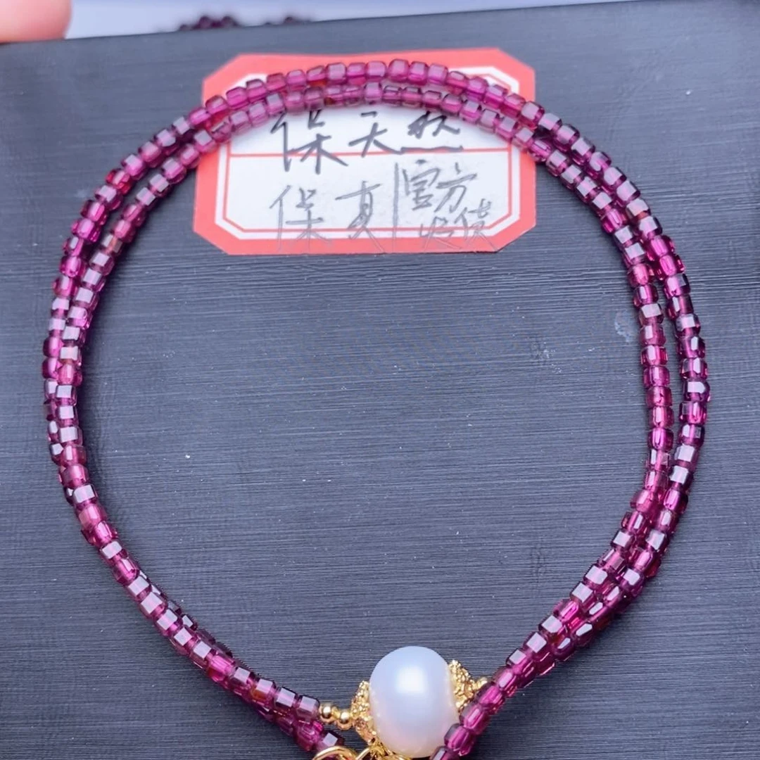 紫晶手链未镶嵌土*不退