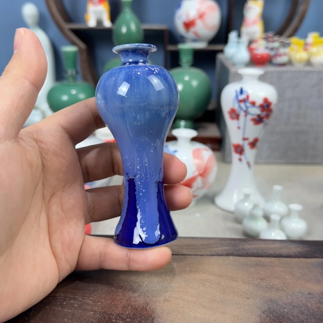 陶瓷手工小花器摆件