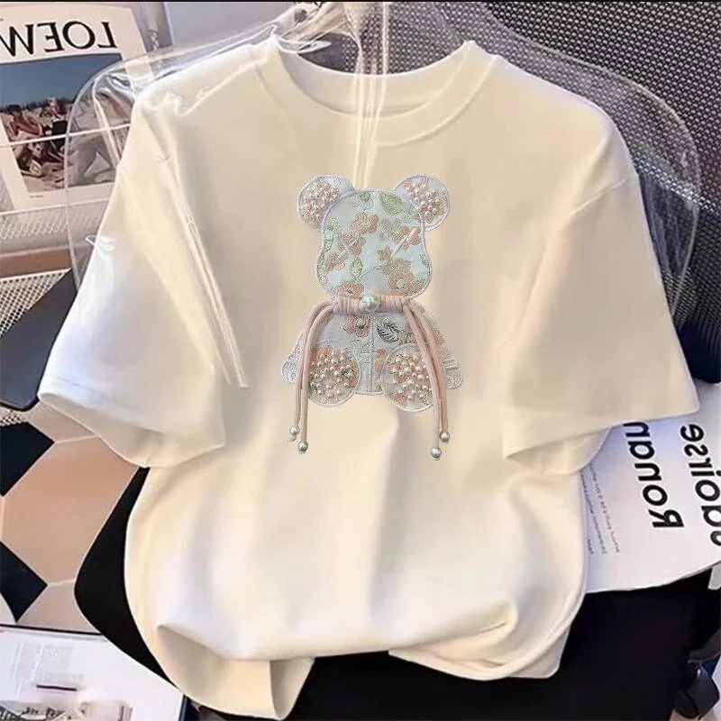 【宠粉福利】W上新女款时尚休闲百搭夏季潮流春夏t恤圆领显瘦短袖