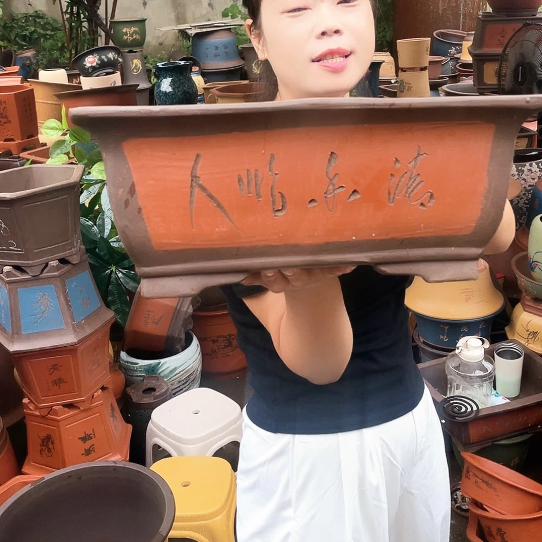 31红马槽花盆紫砂花盆紫砂