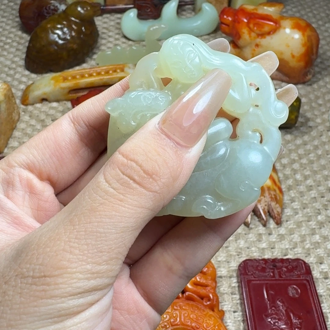 吊坠白玉菩提挂件