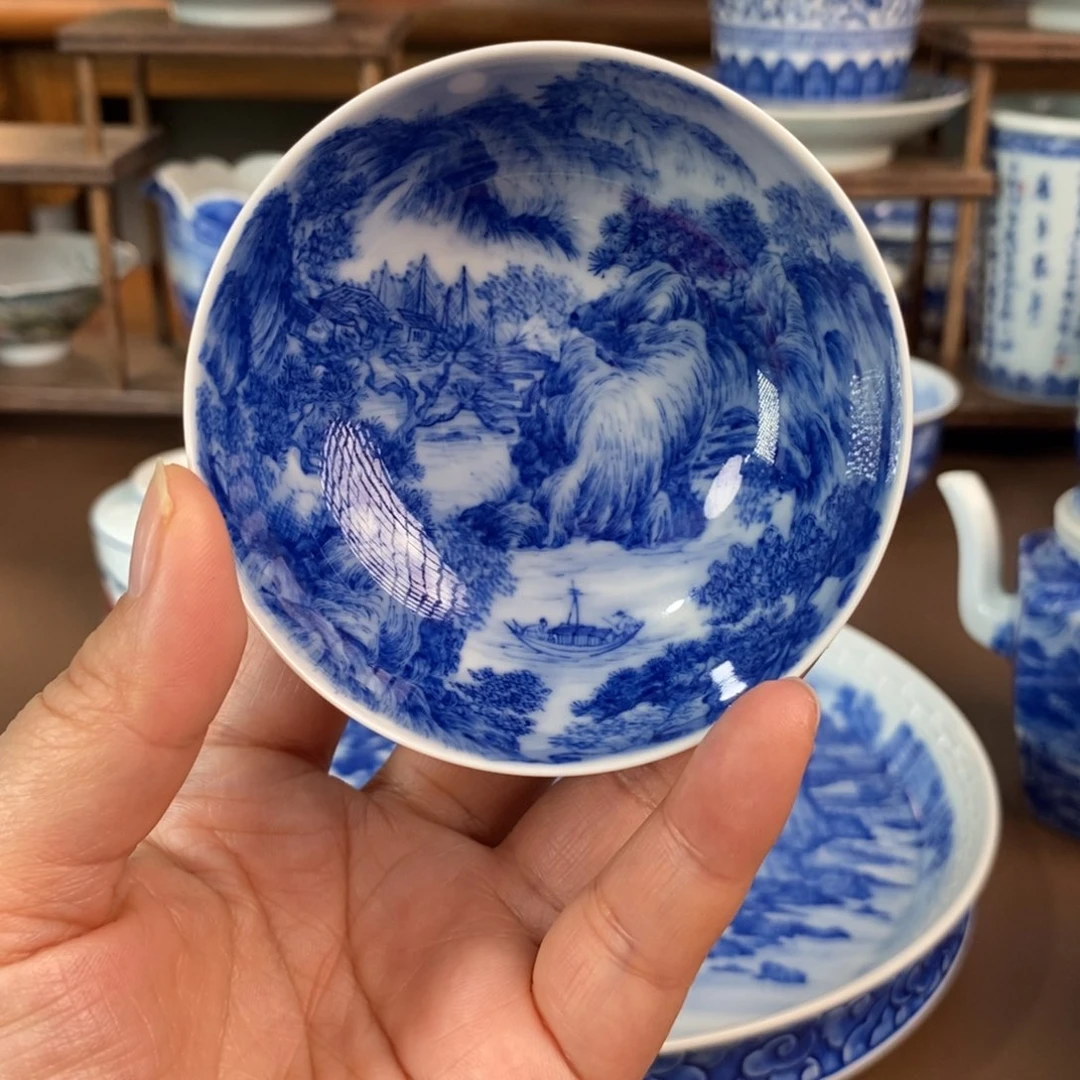 景德镇陶瓷手工手绘