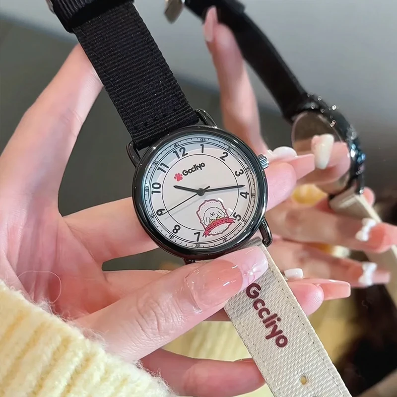 潮流情侣手表男款爆款2025新款青少年防水石英腕表男士配饰2339