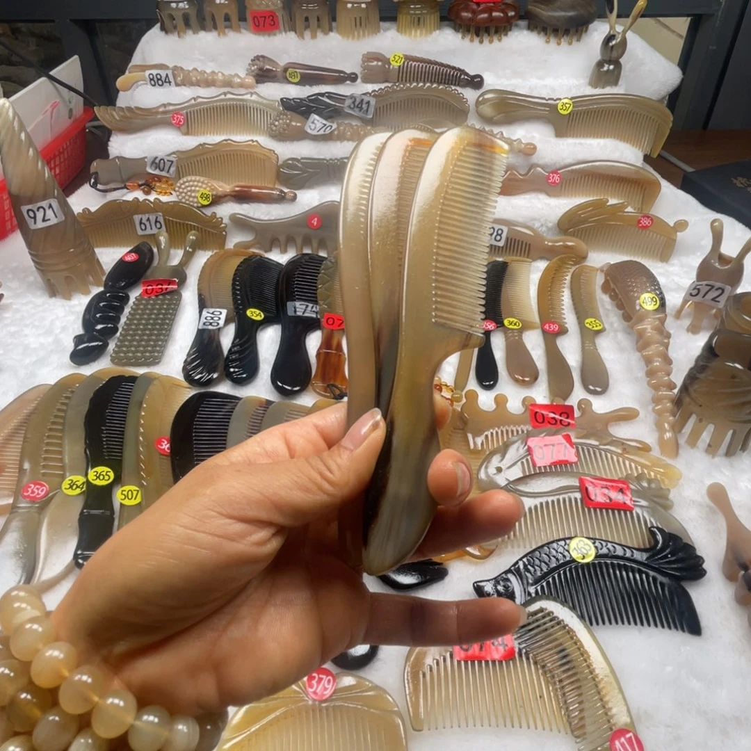 牛角梳福利款梳子