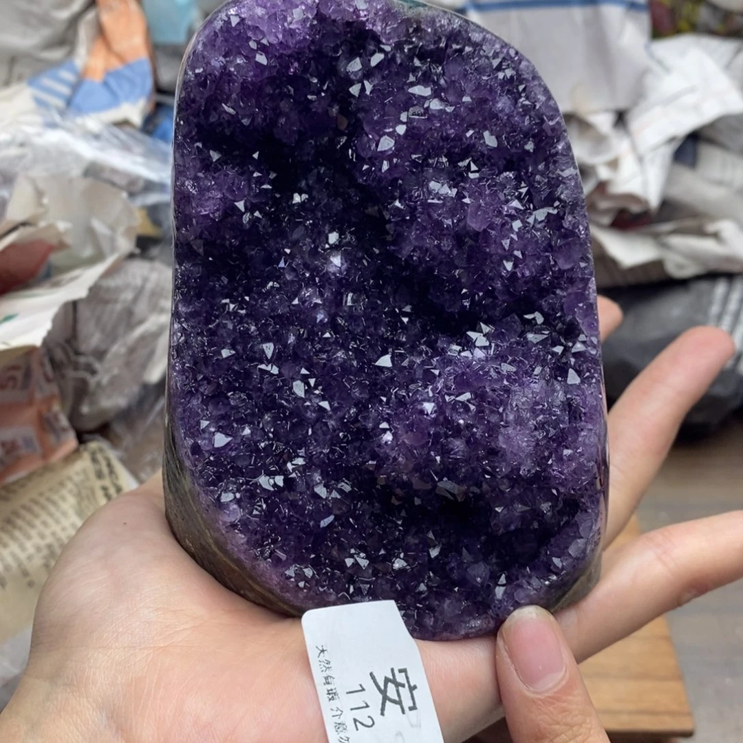 紫晶未镶嵌珠宝半成品