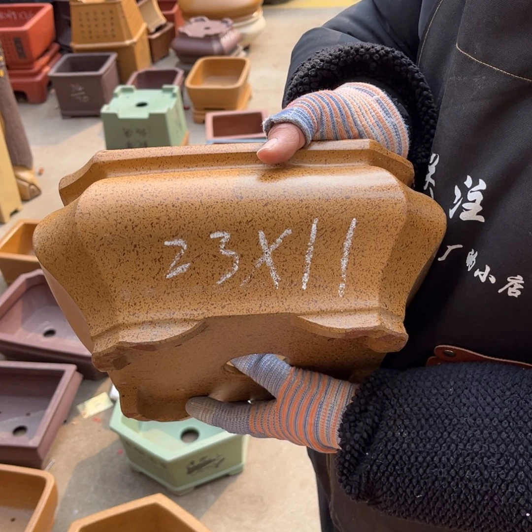 紫砂花盆盆景艺术