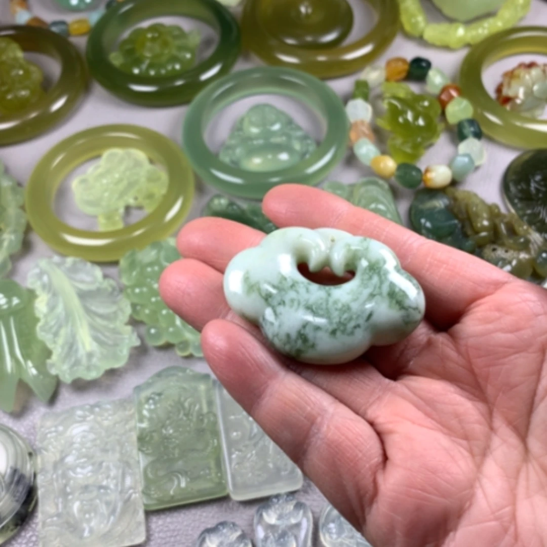 【闪购商品】未镶嵌蛇纹石玉2025新款岫玉