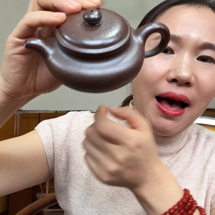 紫砂茶壶柴烧仿古200cc
