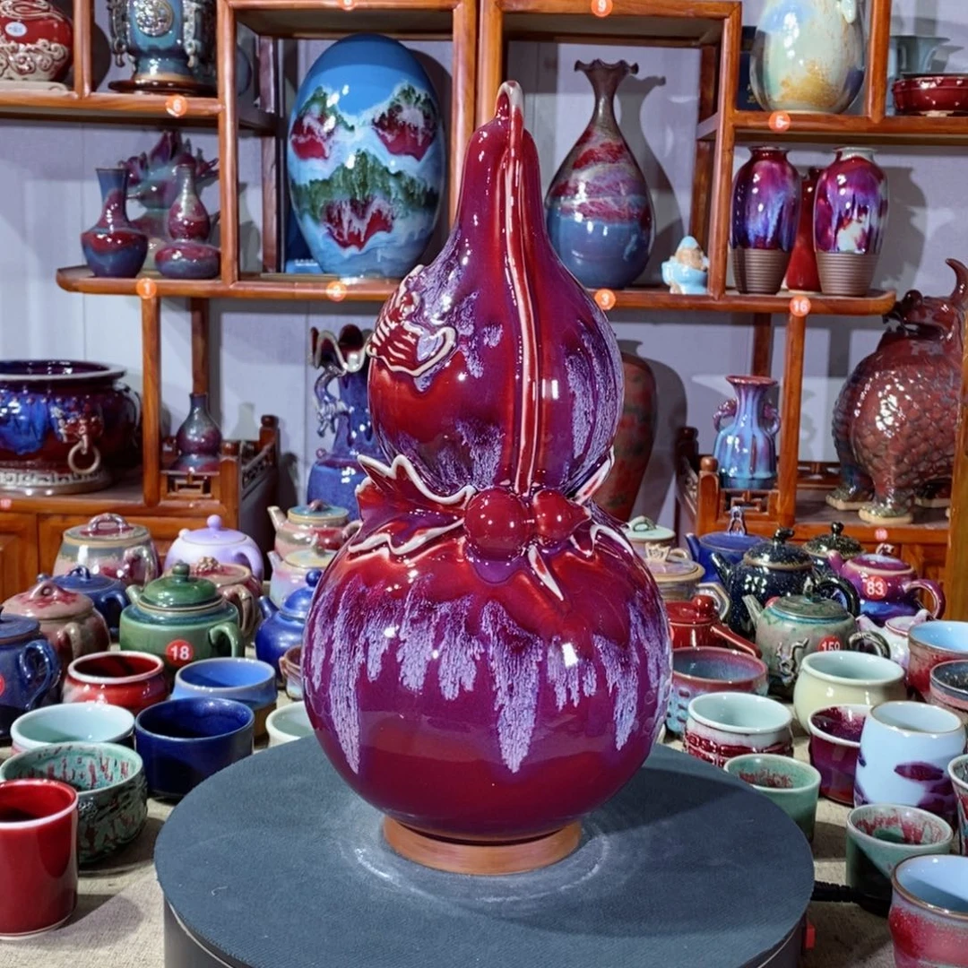 摆件神垕镇原产地钧瓷！