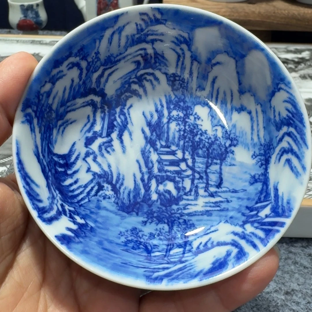 现代景德镇陶瓷手绘茶具