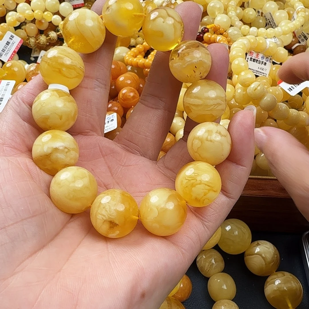 琥珀未镶嵌珠宝奇石