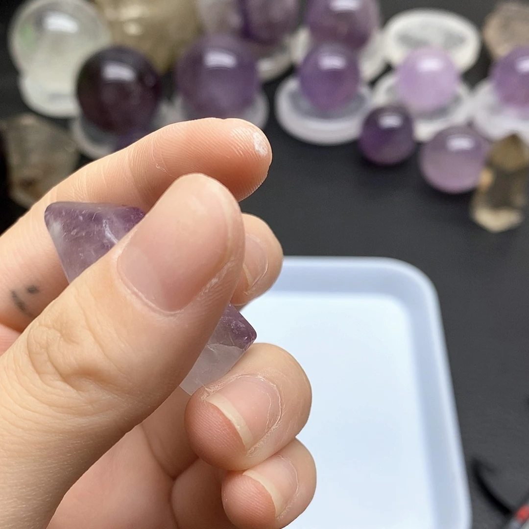 未镶嵌项圈水晶水晶石115