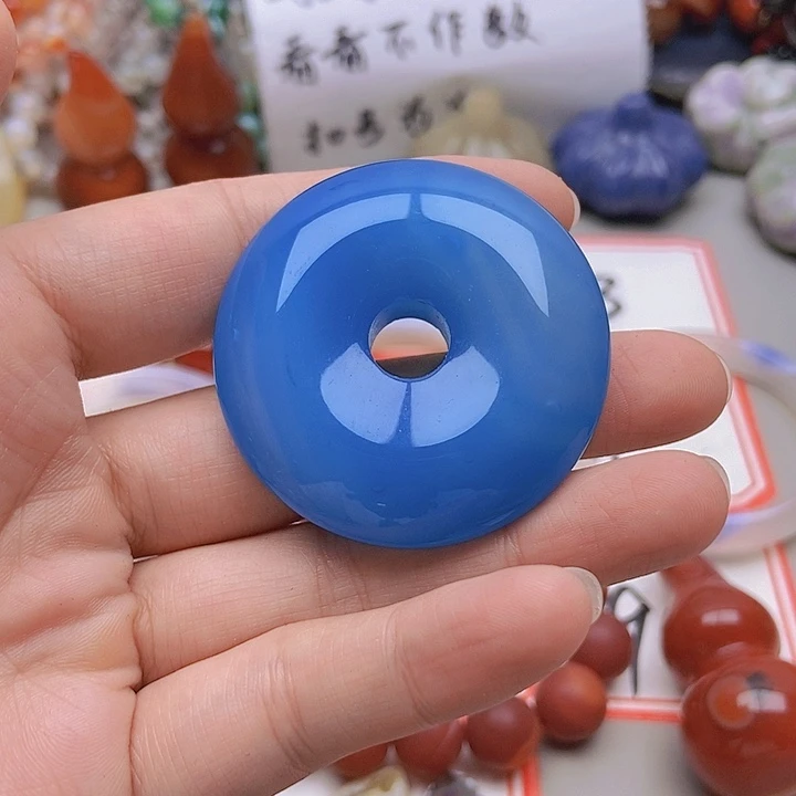 【闪购商品】未镶嵌玛瑙/玉髓珠宝半成品江**色