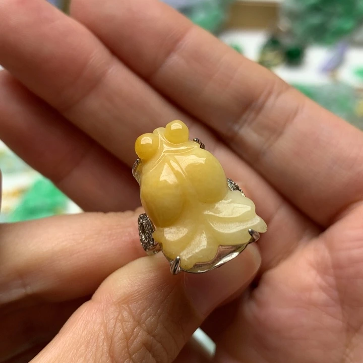 颈饰未镶嵌翡翠简**活翡翠