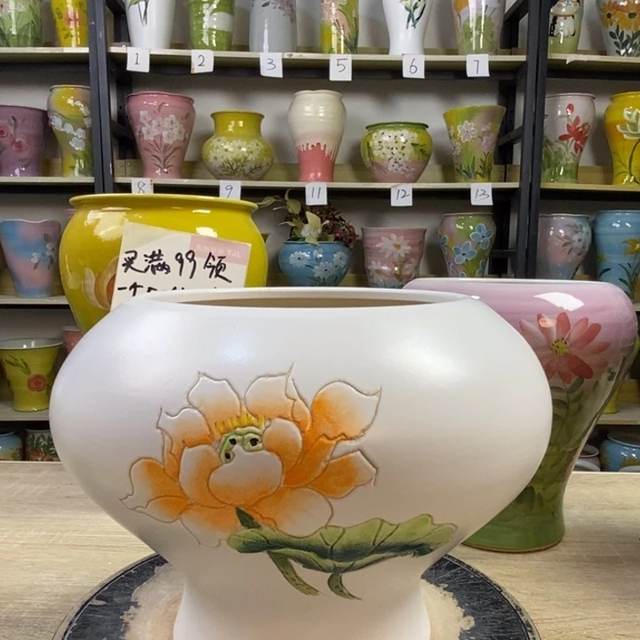 景德镇市陶瓷花盆