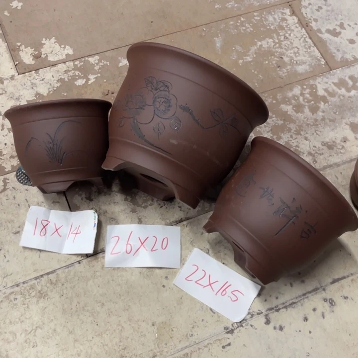 紫砂花盆破损包赔