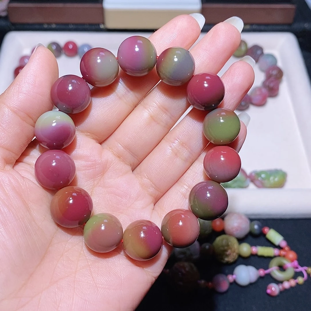 玛瑙/玉髓盐源玛瑙大漏大炸未镶嵌澄*毕业炫彩单圈