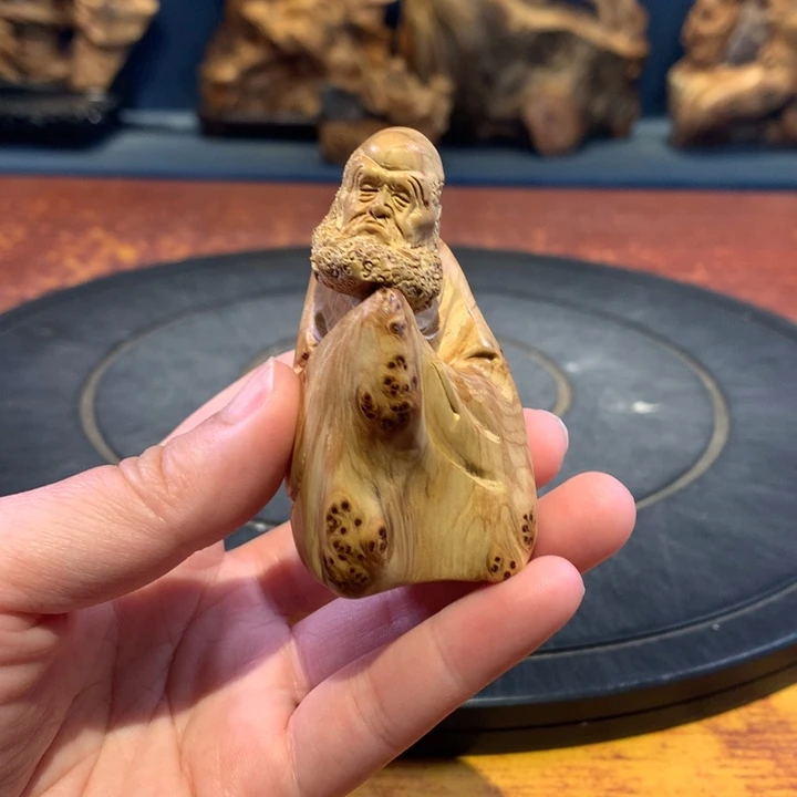 柏木（崖柏）根雕摆件