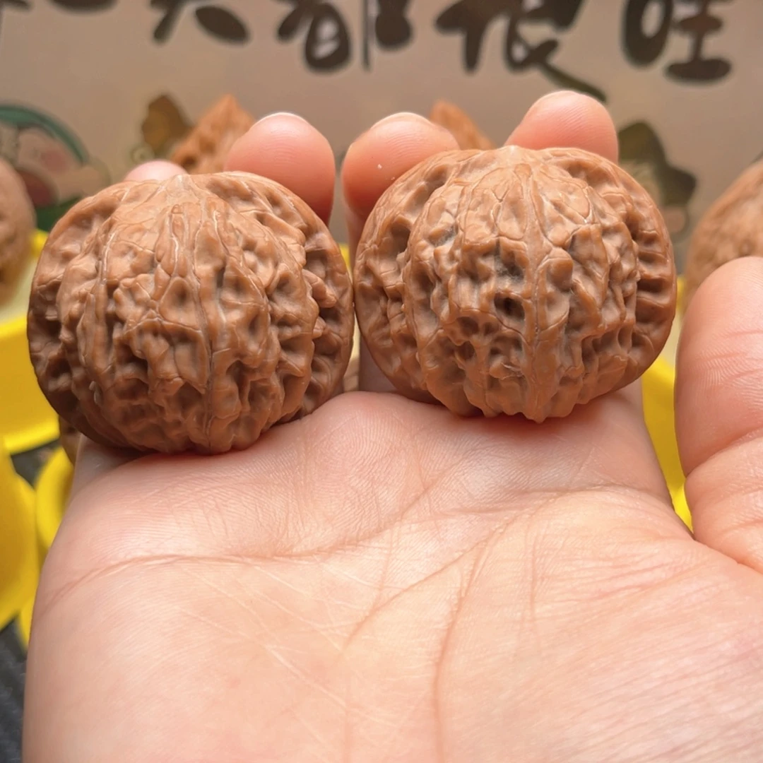 月***七文玩核桃吊坠42全品正磨