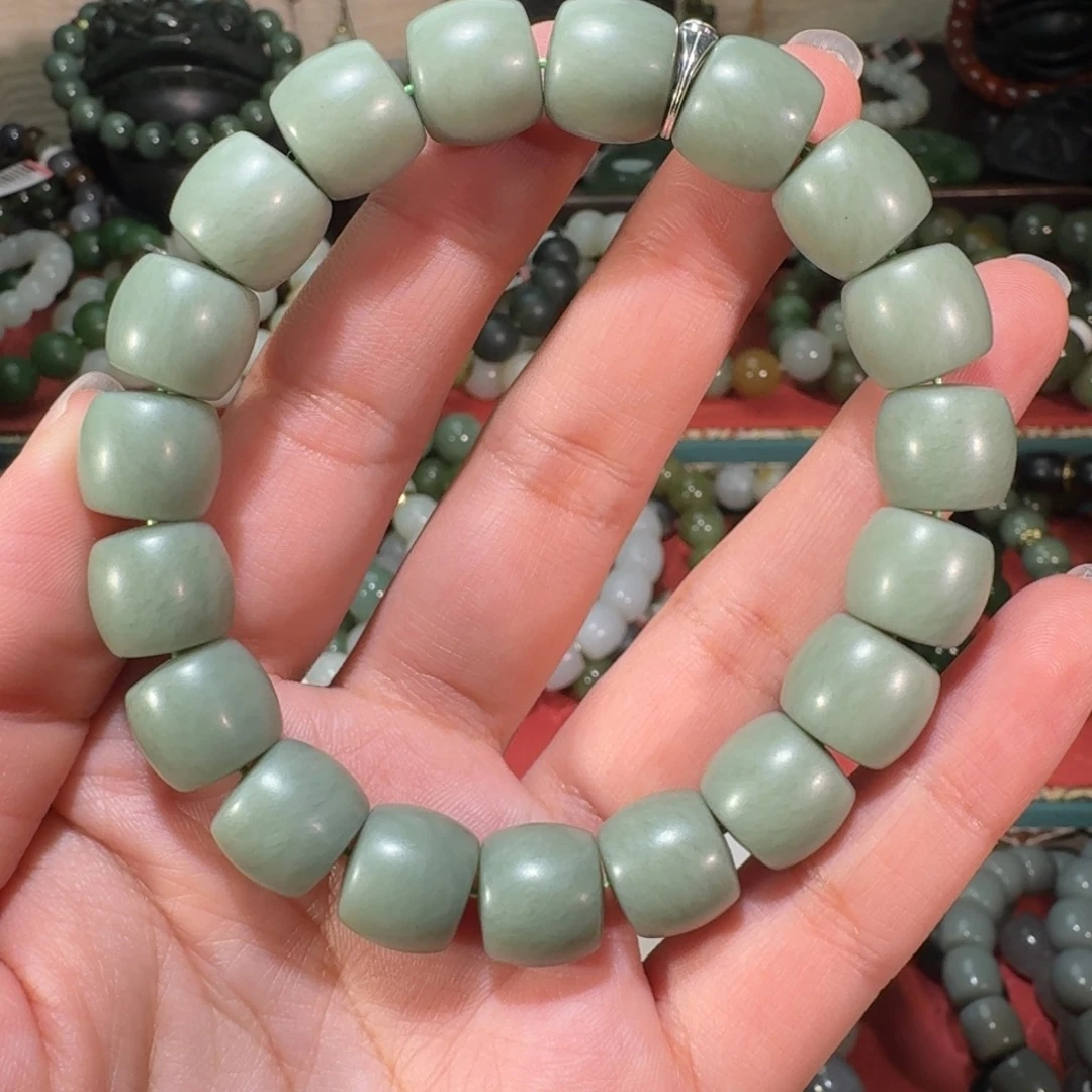 富***玉和田玉未镶嵌手链