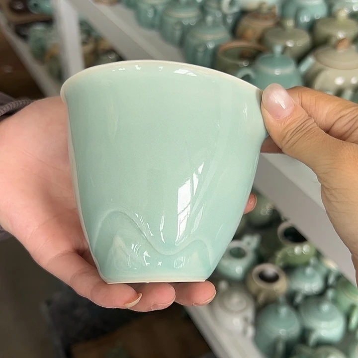 云间青瓷龙泉小米茶器