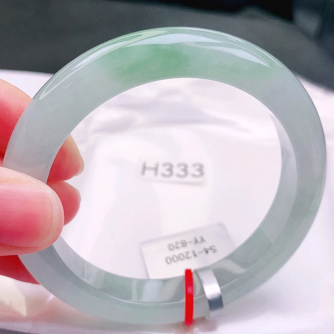 翡翠未镶嵌手镯缅甸天然a货翡翠手鐲