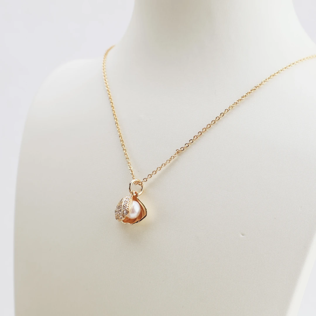 【丝路之珠】 爆品 合金  6-7mm  淡水珍珠吊坠   k50706A