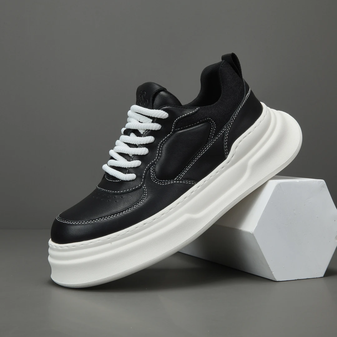 丑萌大头百搭增高"机械之心原创经典造型时尚休闲鞋厚底胖丁鞋