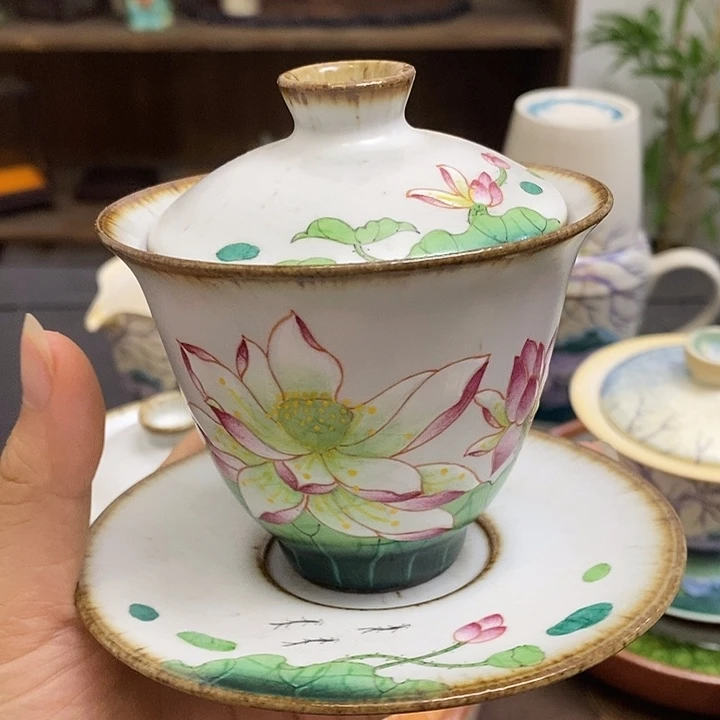 新品手工手绘柴烧47