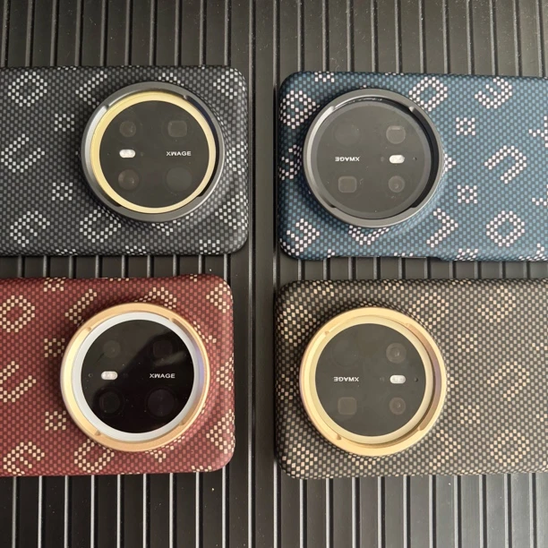 适用于华为Mate70pro手机壳磁吸凯夫拉纹理碳纤纹iPhone16防摔壳