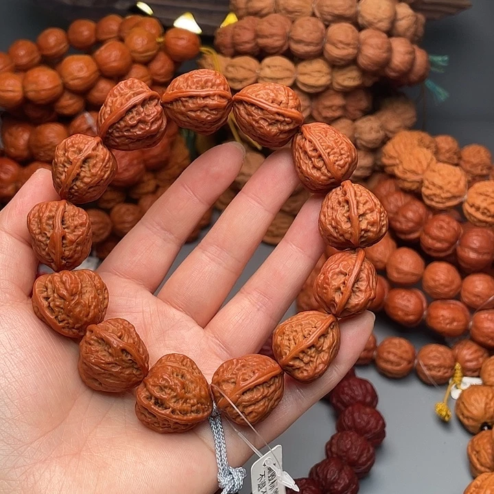 文玩核桃手串蛤蟆背