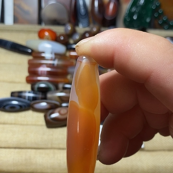 玛瑙/玉髓合金颈饰