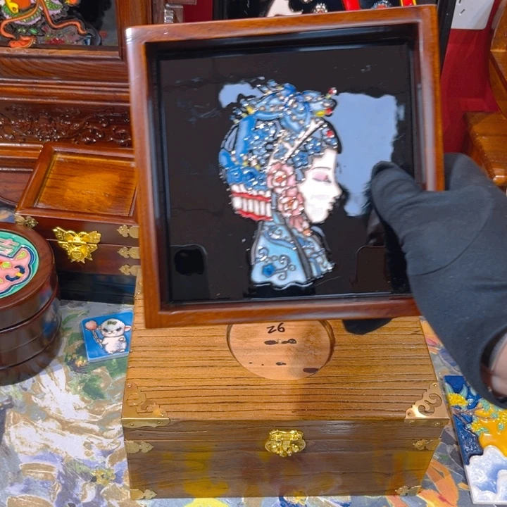 有机玻璃瓷板画艺术作品