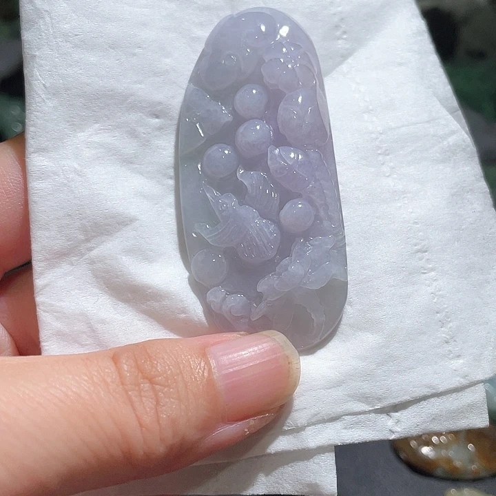 颈饰未镶嵌翡翠天