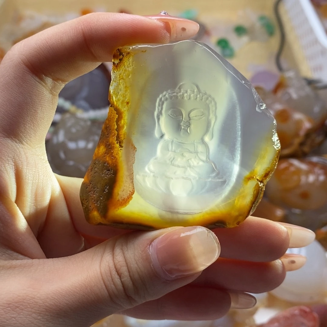 玛瑙/玉髓未镶嵌颈饰