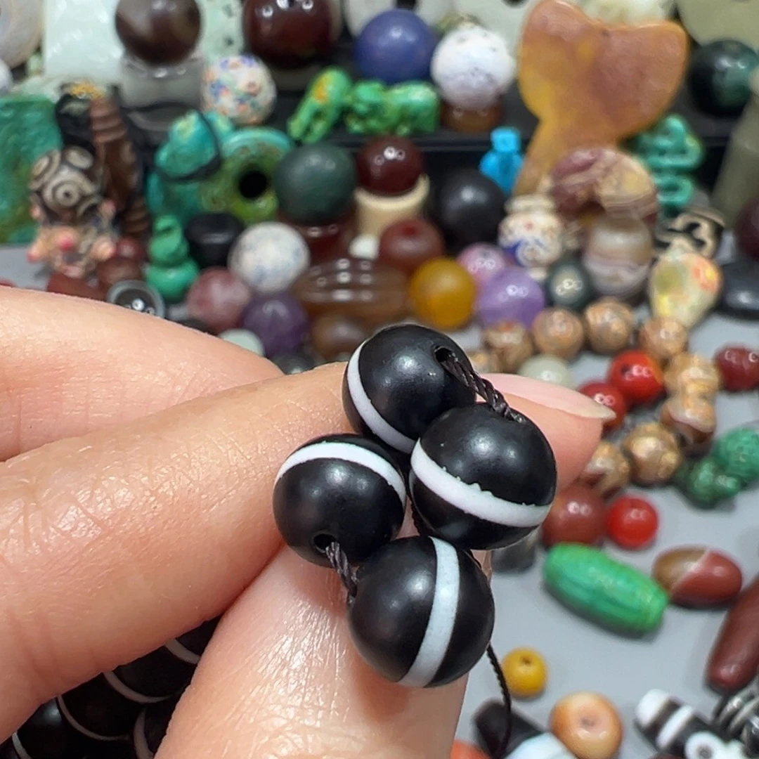 心***人玛瑙/玉髓合金做工精细细致