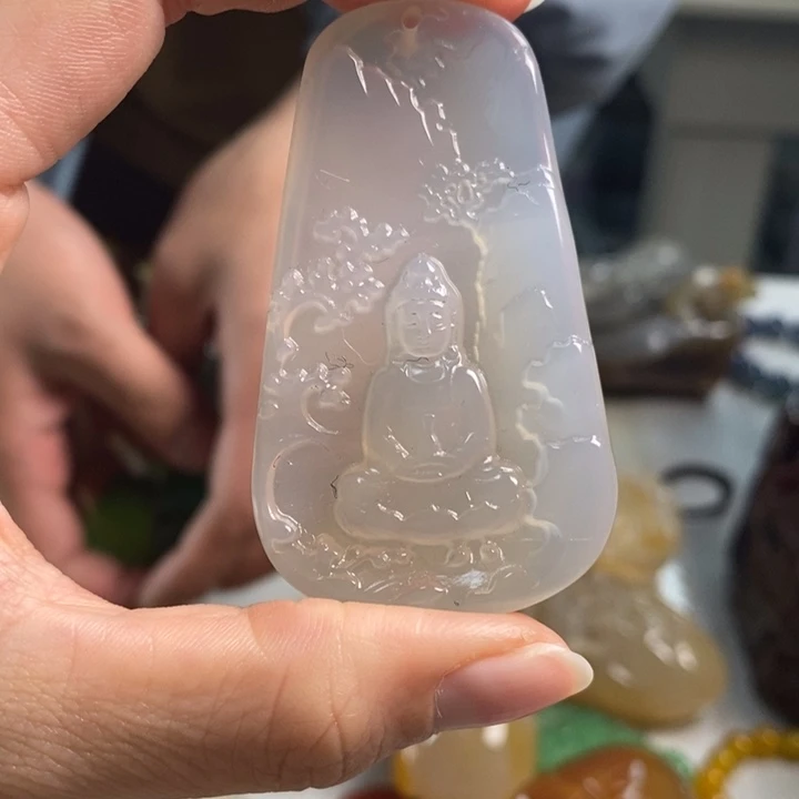 玛瑙/玉髓吊坠(不含链)未镶嵌