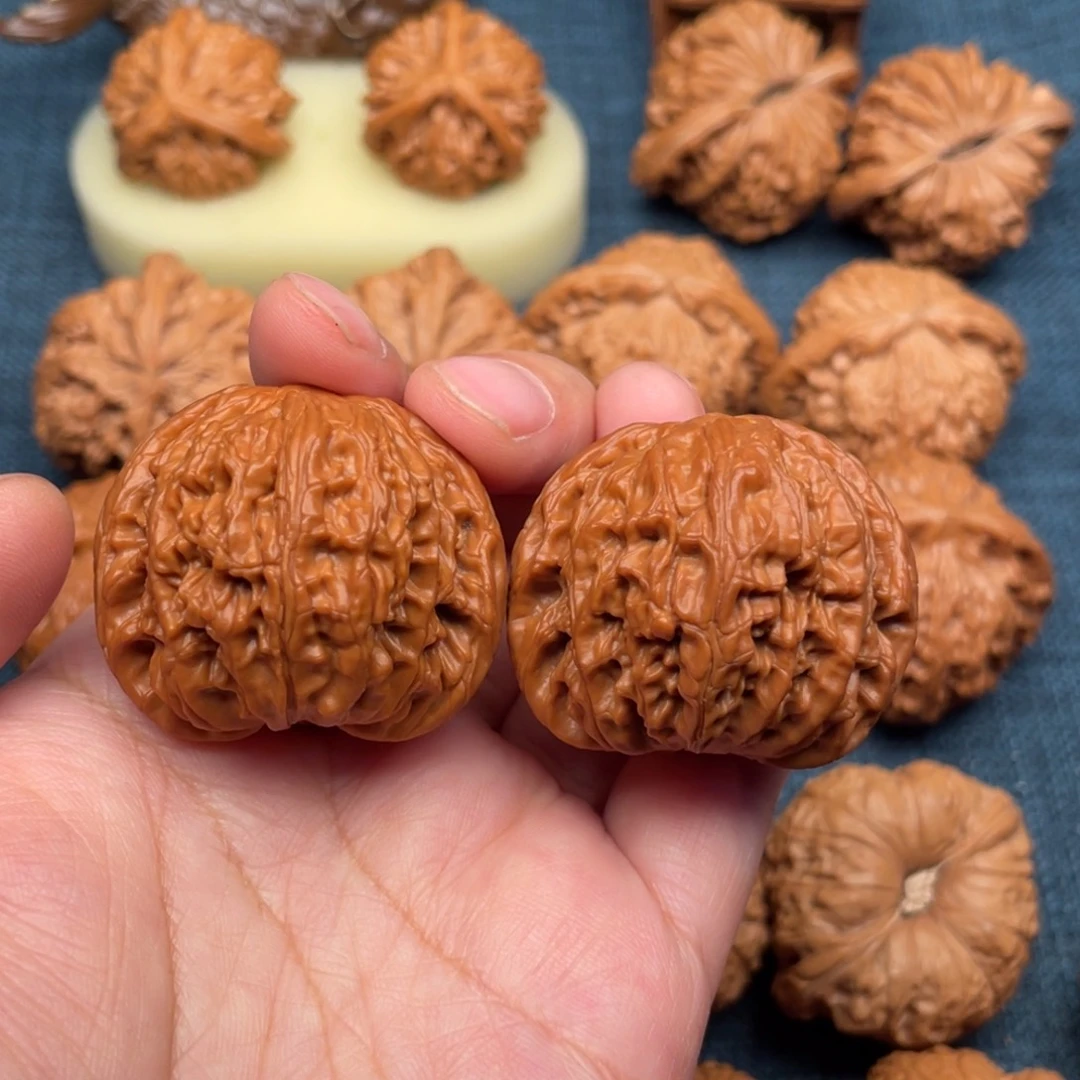 心***想把件文玩核桃40山地正磨全品