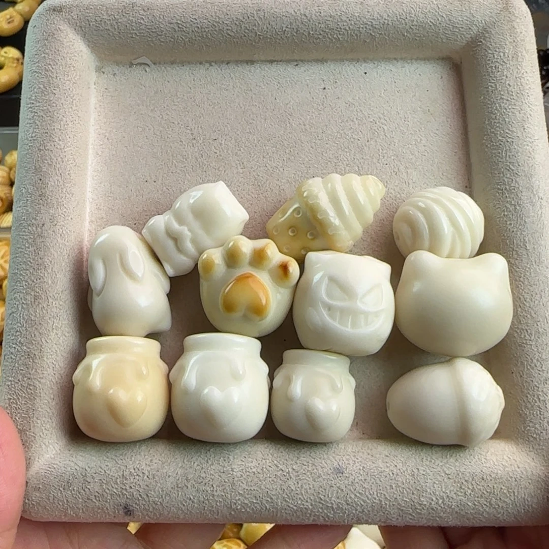 吊坠菩提根/象牙果微瑕疵牙果11颗组合6