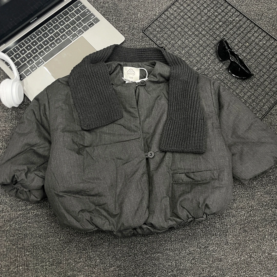 【棉逗熊品牌】男童韩版冬季休闲男童百搭酷帅外套-17271