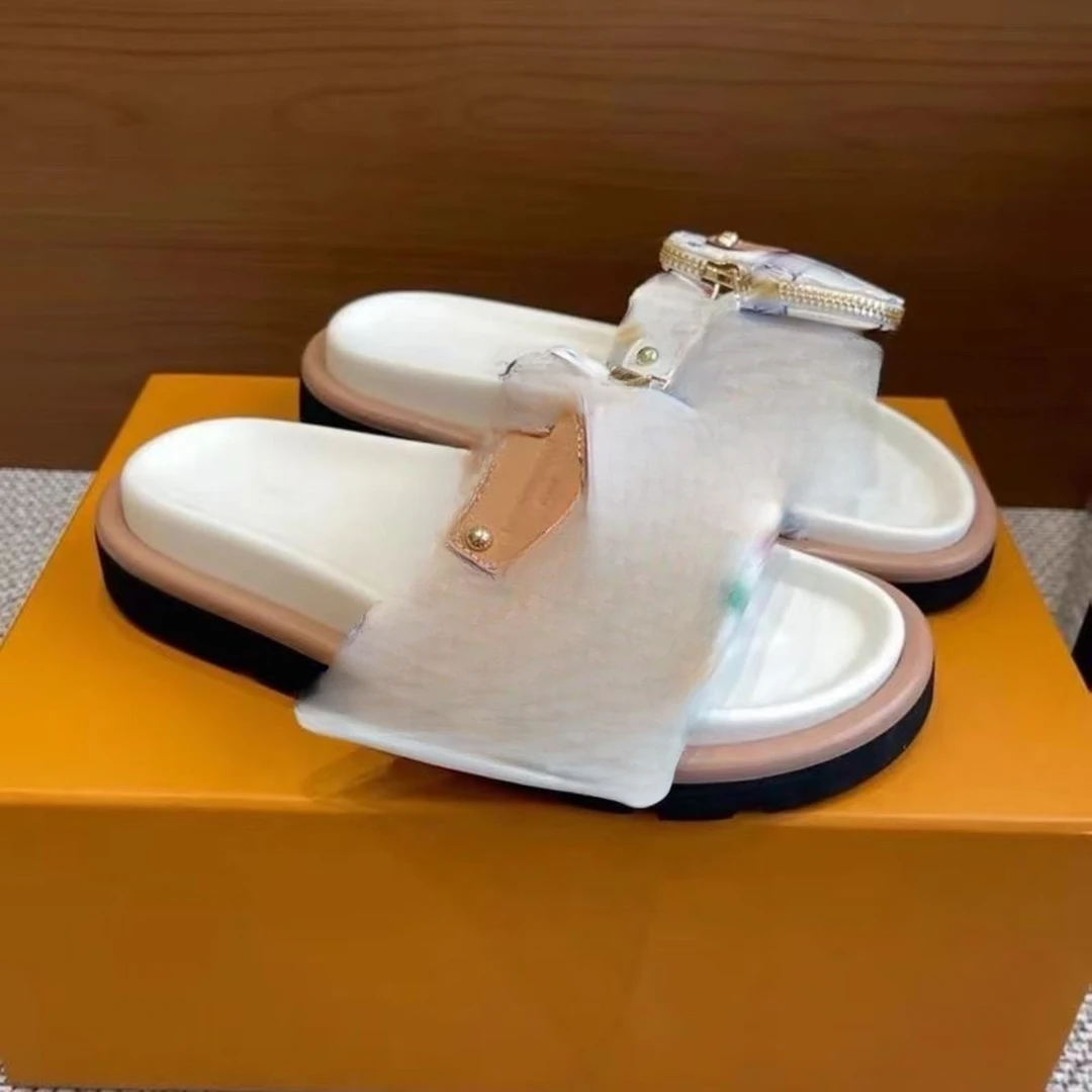 T2025夏季新款魔术贴外穿休闲拖鞋616