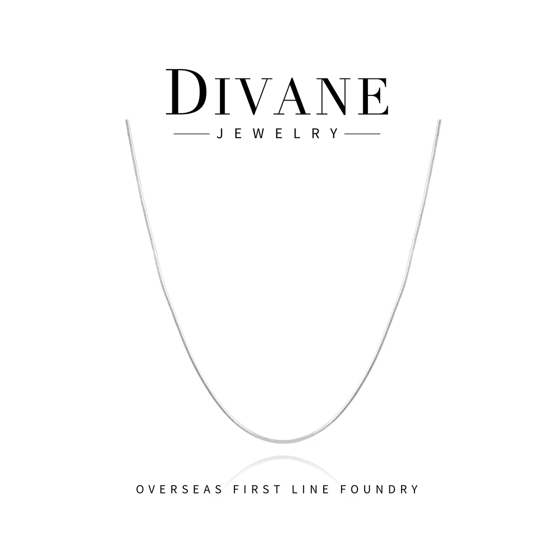 坠链均925银 【银河】百搭素链气质简约项链 K085