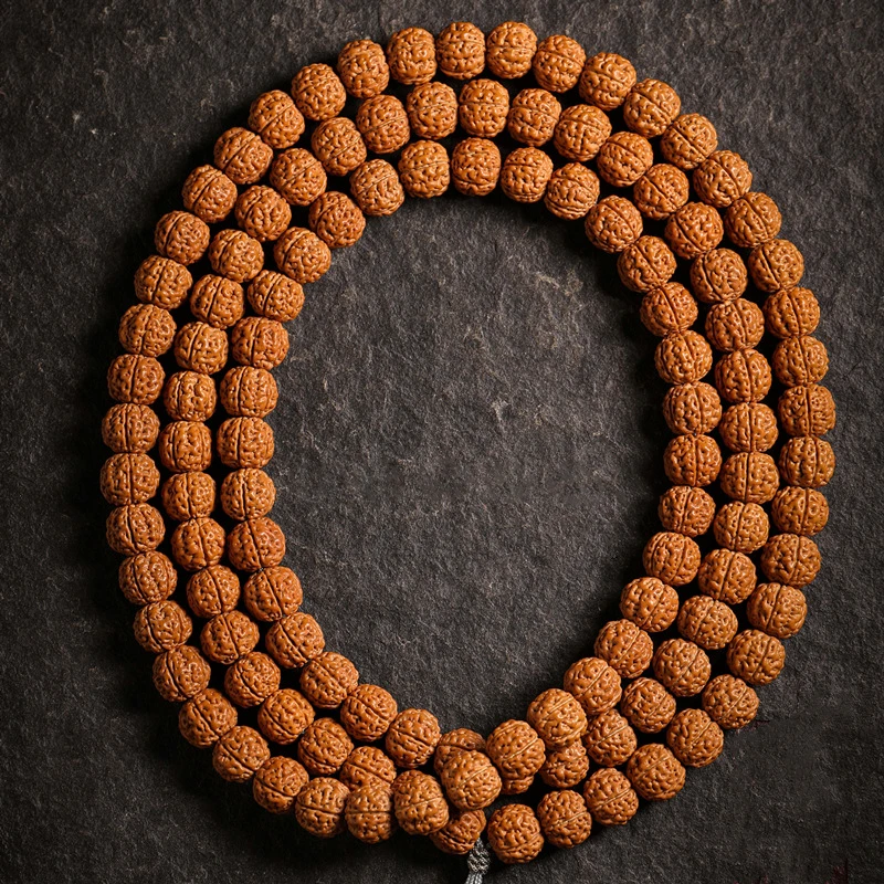 串珠爆肉颗高金刚文玩佛珠6-10mm108小金刚菩提男士手链脖挂