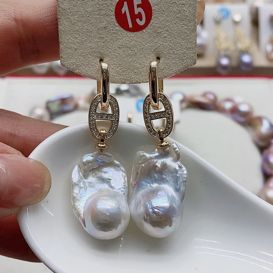 【闪购商品】淡水珍珠发饰银S925镶嵌