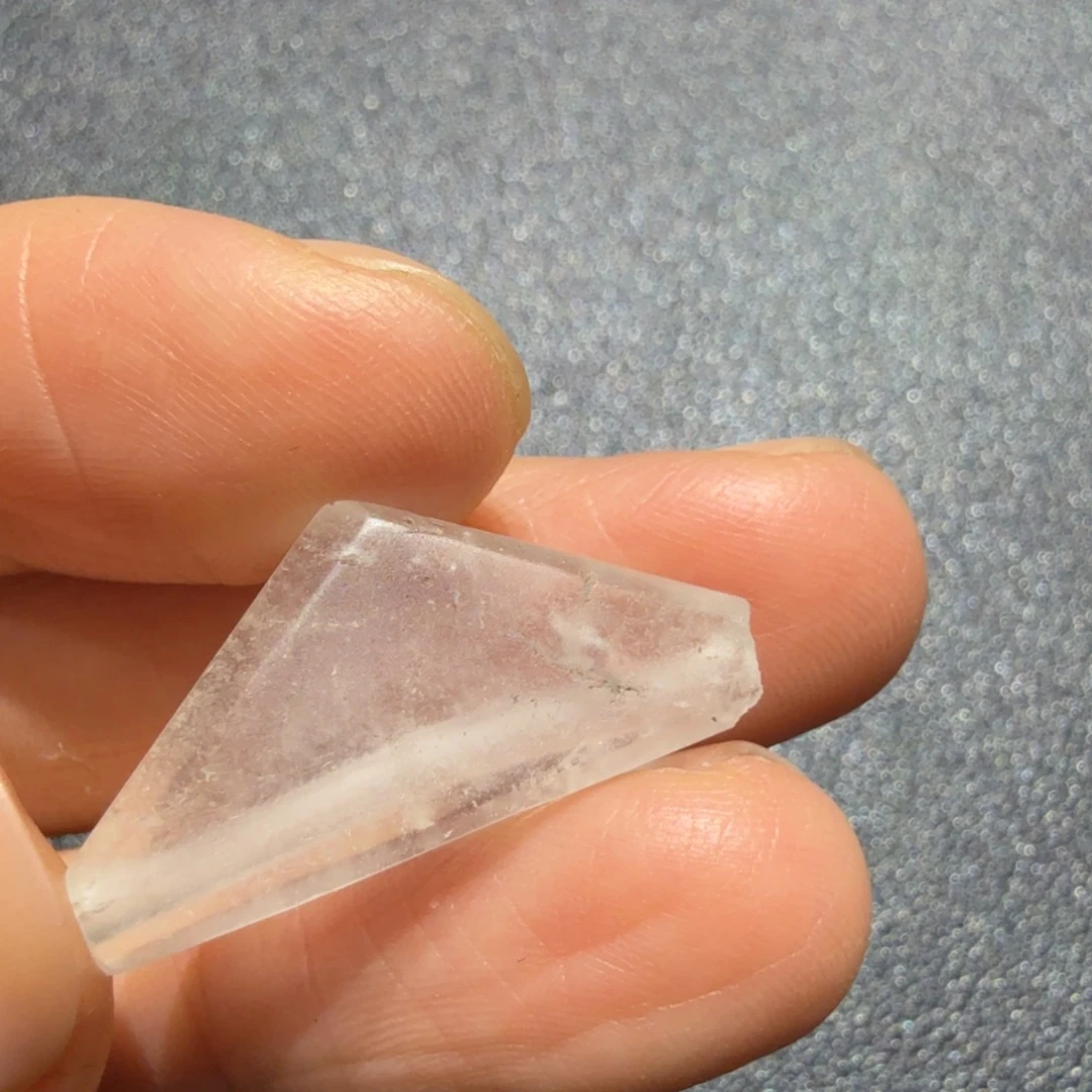 颈饰紫晶未镶嵌水晶配饰