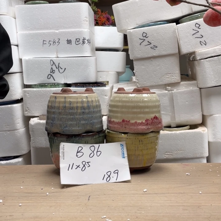 粗陶多肉花盆微瑕86