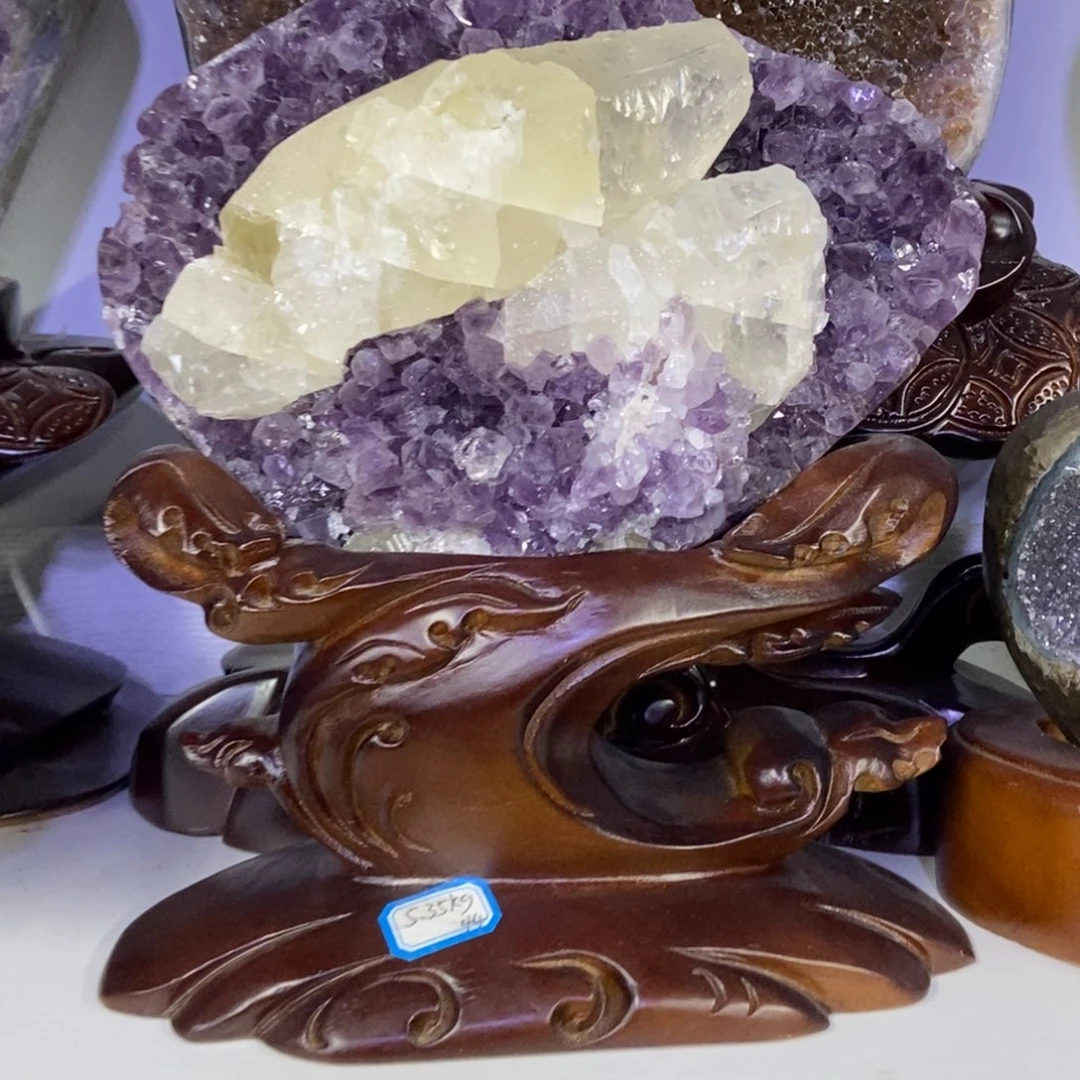 大型摆件（非配饰）紫晶未镶嵌