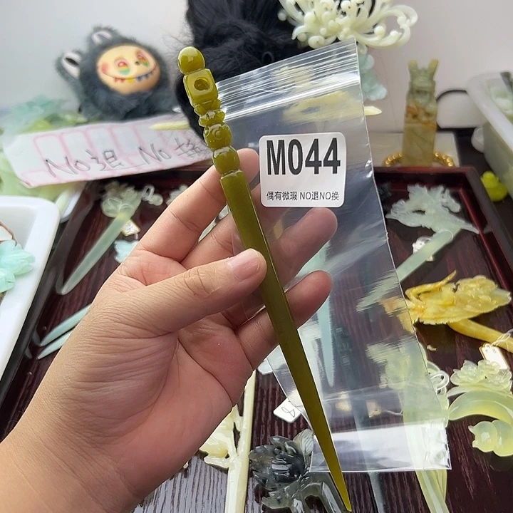 合金蛇纹石玉发饰瑞****！